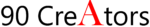 90creators logo, website logo