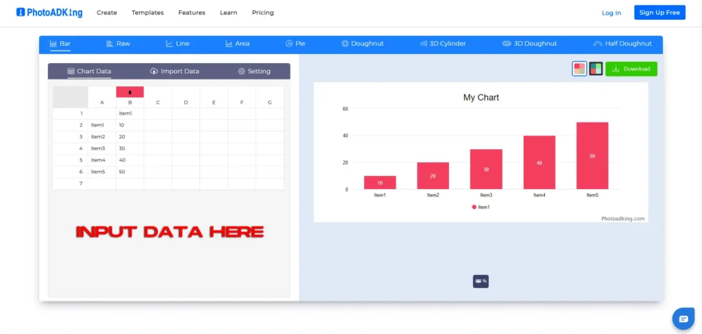 Best Ai charts and graphs maker for free