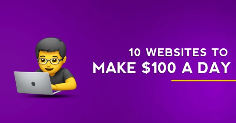 10 websites to make $100 per day