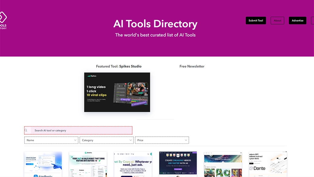 ai tool directory websites, find ai tools
