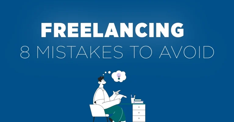 common mistakes to avoid in freelancing if you're a beginner