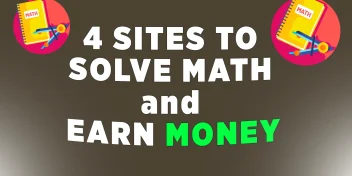 best websites where you can solve math problem and earn money
